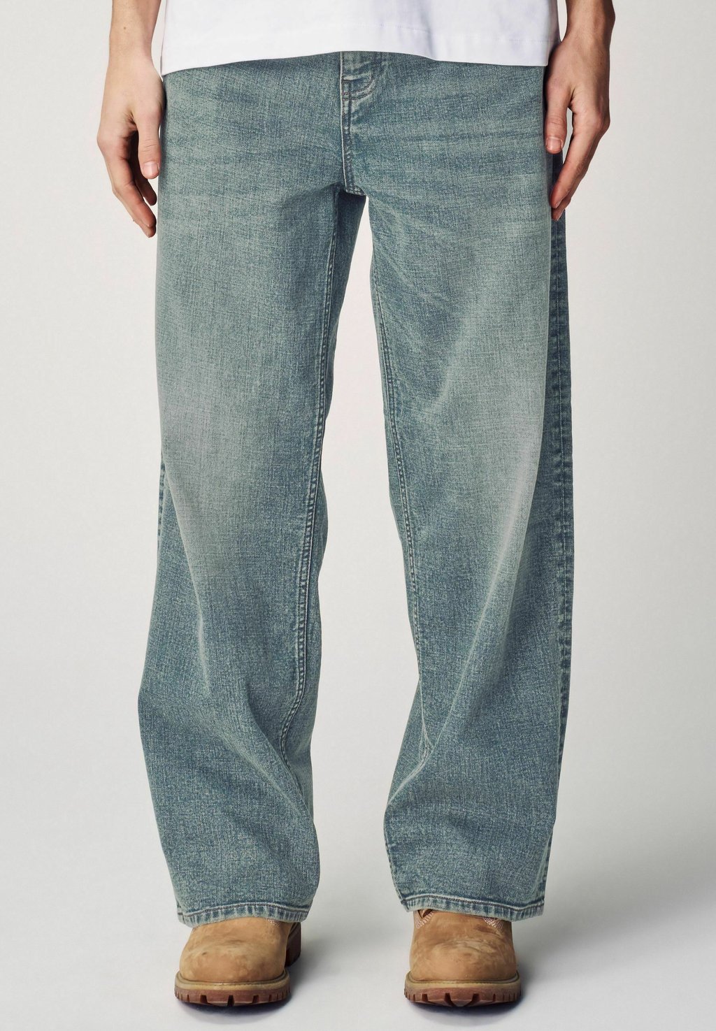 

Джинсы свободного кроя BAGGY -VINTAGE WASH Next, синий