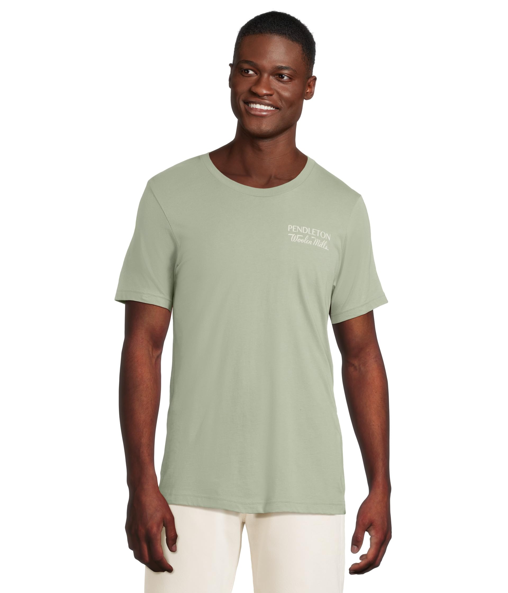 

Футболка Pendleton Cascadia Graphic Tee, цвет Sage/Cream