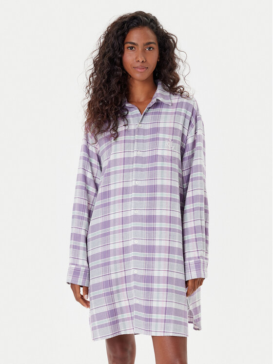 

Ночная рубашка relaxed fit ILN32448 Lauren Ralph Lauren, фиолетовый
