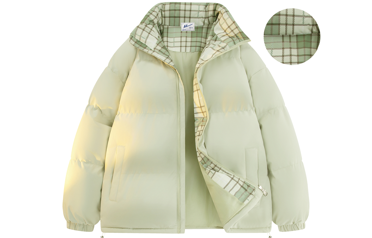 

WARRIOR Пуховик Unisex, Twist Green