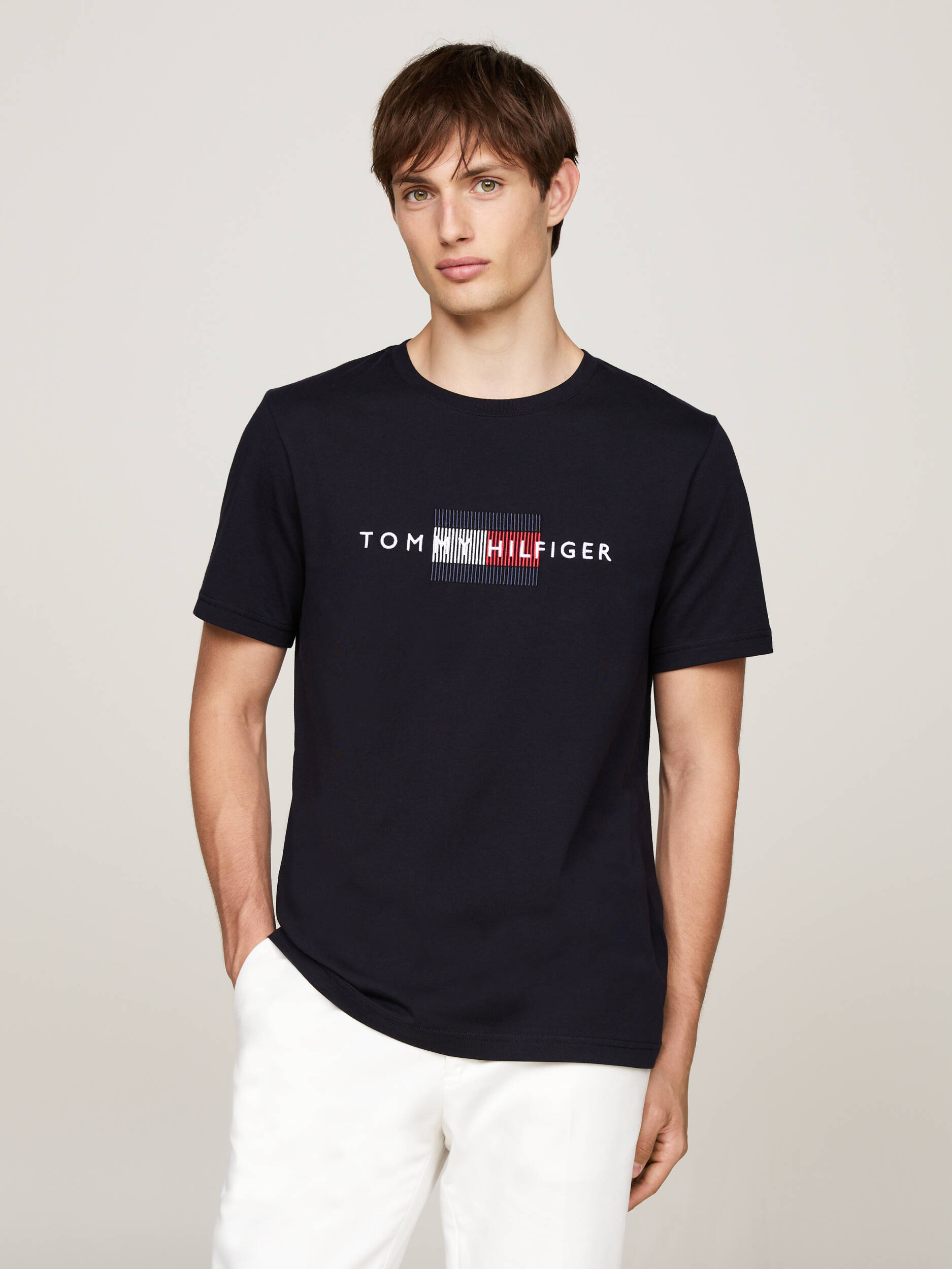 

Футболка Tommy Hilfiger Regular Fit, темно-синий