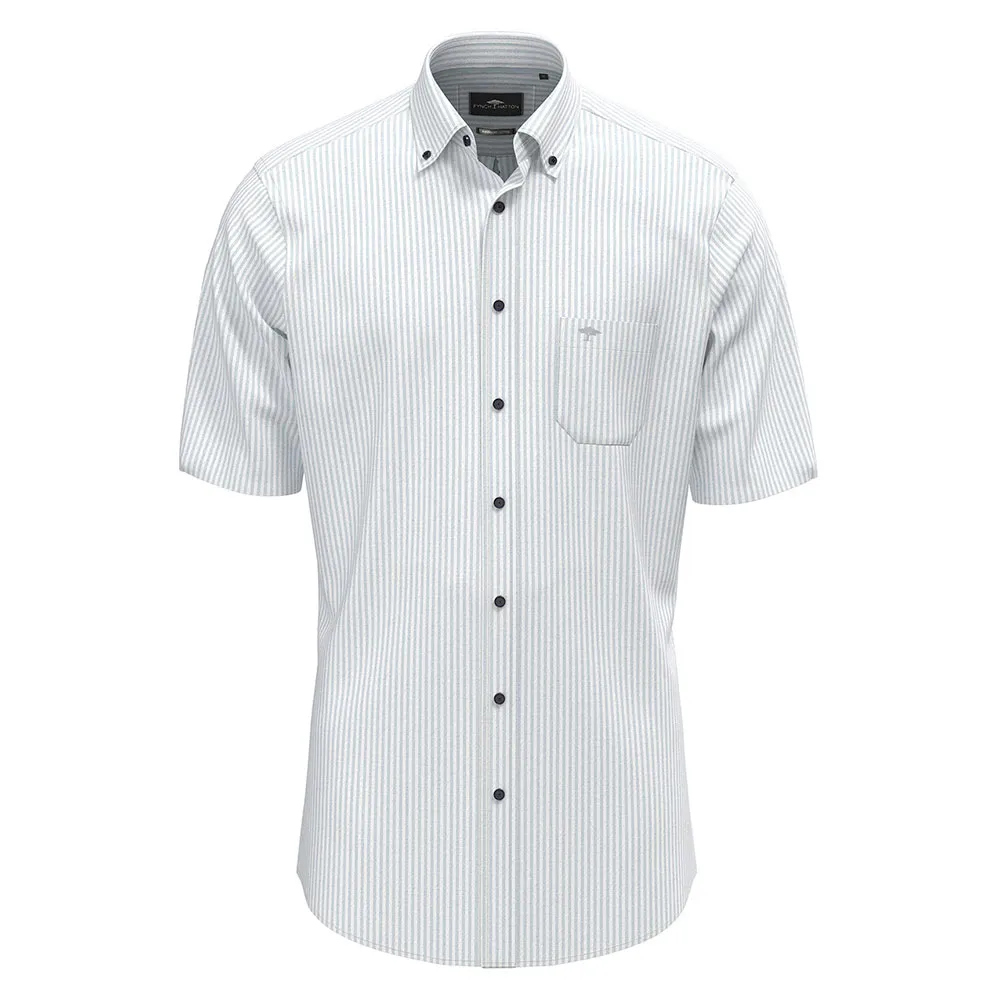 

Рубашка с коротким рукавом Fynch Hatton Seersucker Stripes, белый