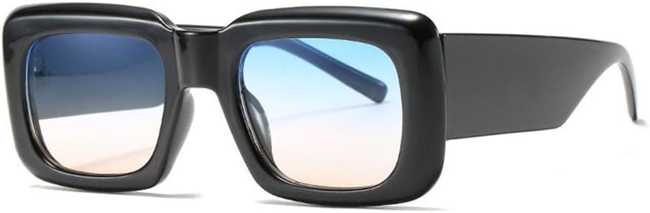 

Солнцезащитные очки UV400 – яркие цвета, широкие дужки, градиентный оттенок, подходят для женщин и мужчин, для бега и занятий спортом на открытом воздухе UYPTK, Black Blue Yellow