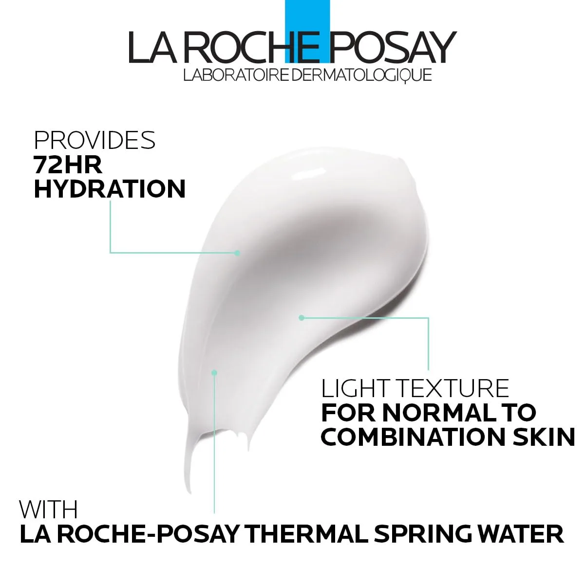 Крем для лица La Roche-Posay — Hydraphase HA Light увлажняющий с гиалуроновой кислотой, -часовая гидратация, без масел и, 50 мл — фото 3