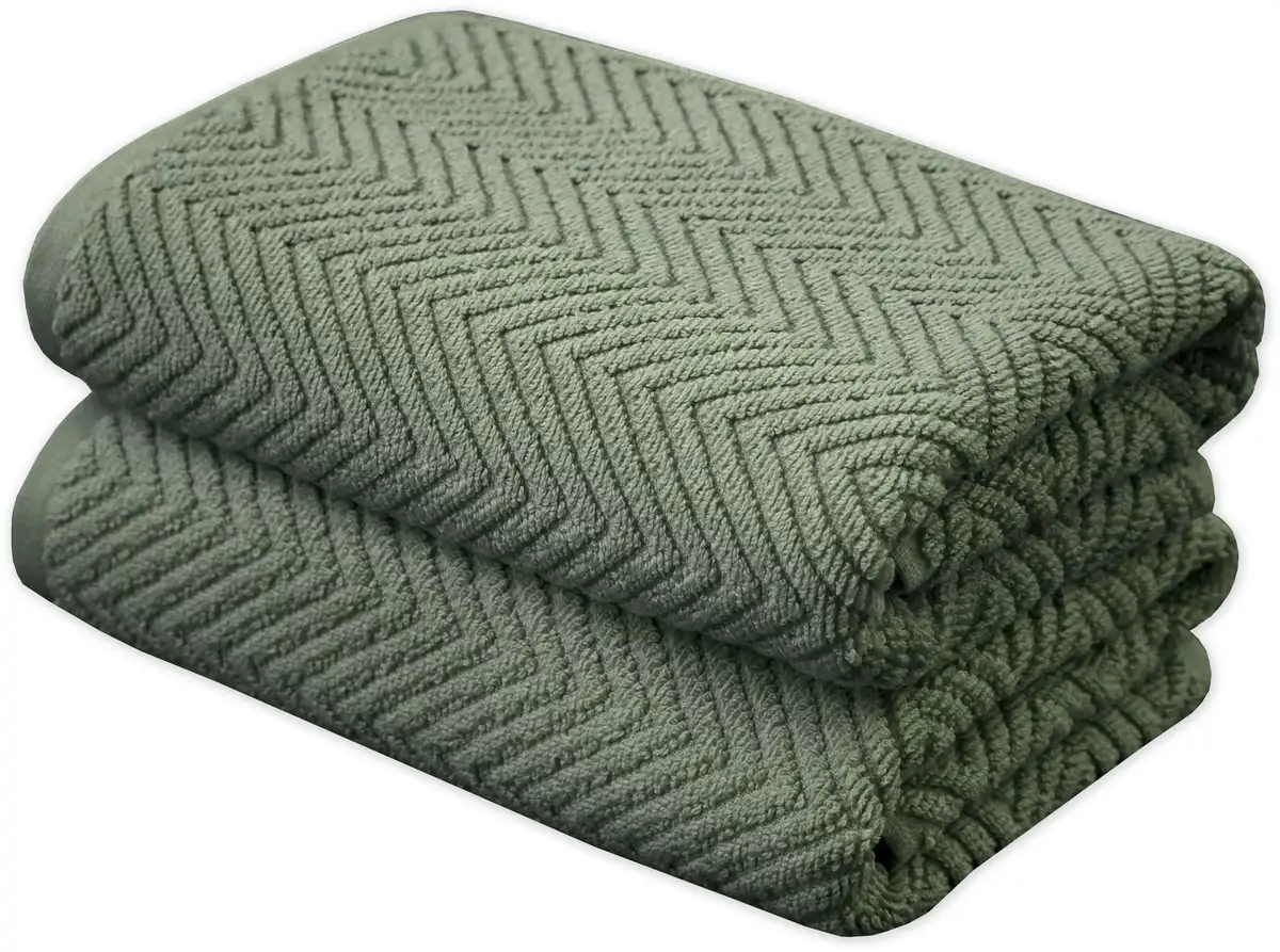 

Махровые банные полотенца Framsohn Ocean Bio, (2 шт.), цвет green-dunkelgrün-tannengrün-moosgrün