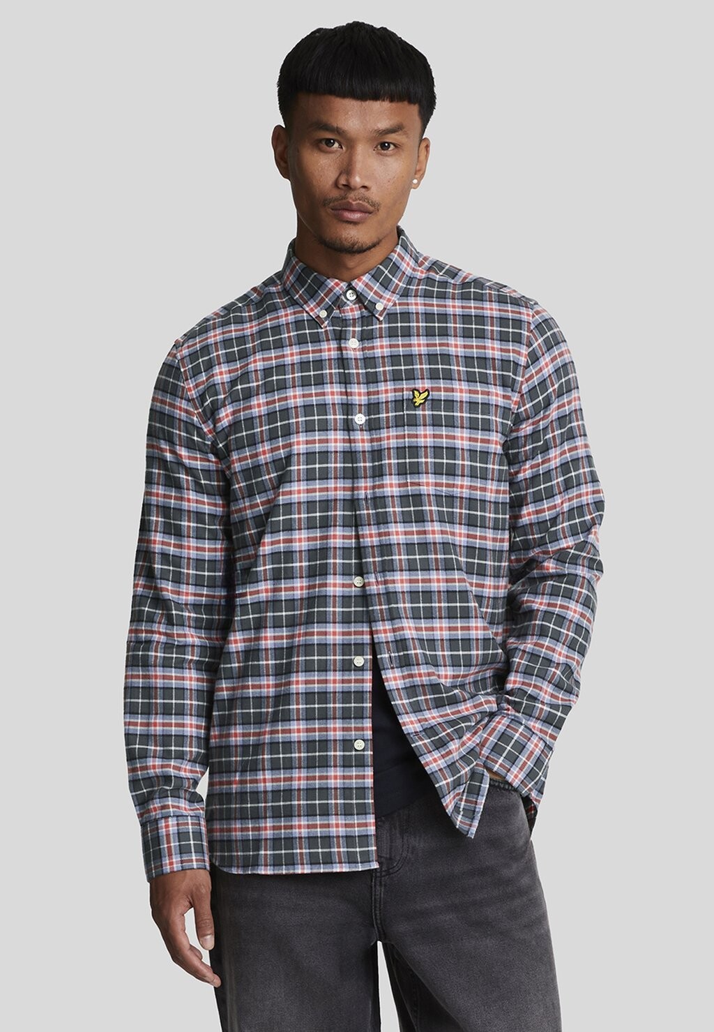 

Рубашка CHECK Lyle & Scott, синий