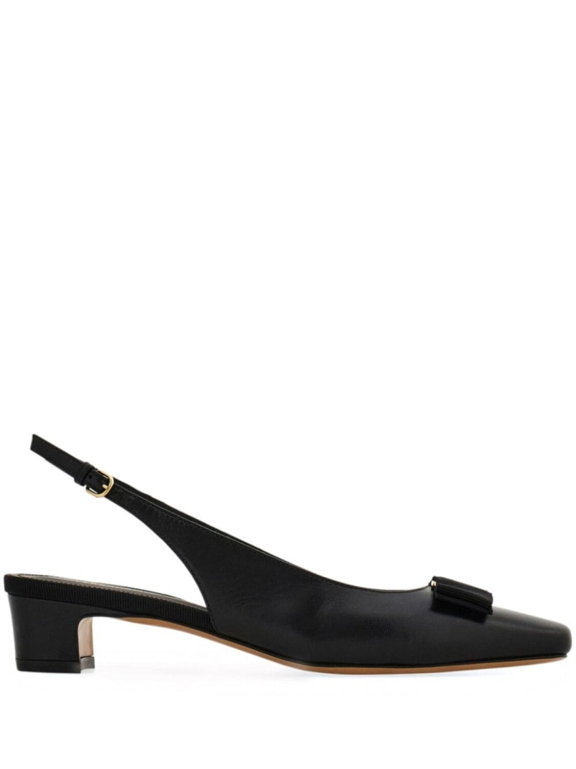 30-мм туфли Vara Ferragamo, черный