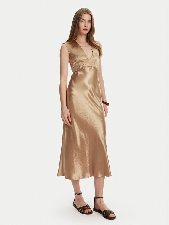 

Коктейльное платье стандартный крой Glizia 2516221048 Max Mara, коричневый