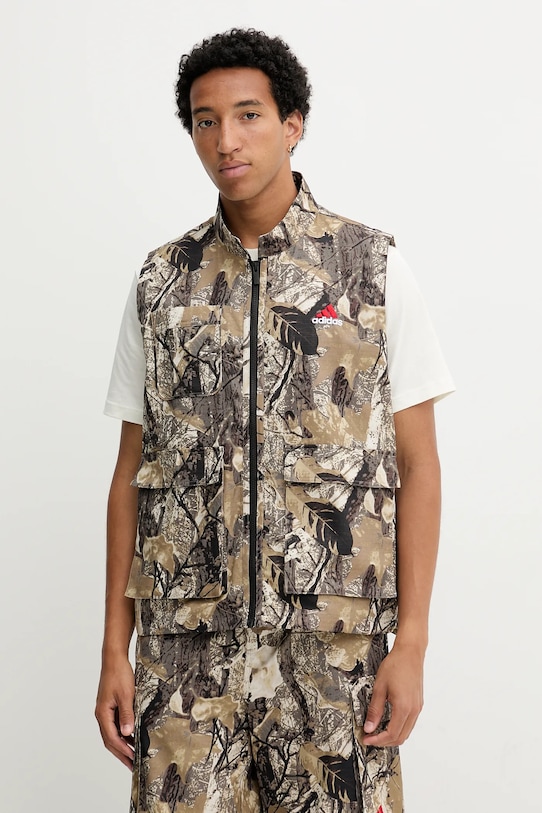 

Жилет хлопковая OG Camo Adidas Originals, бежевый
