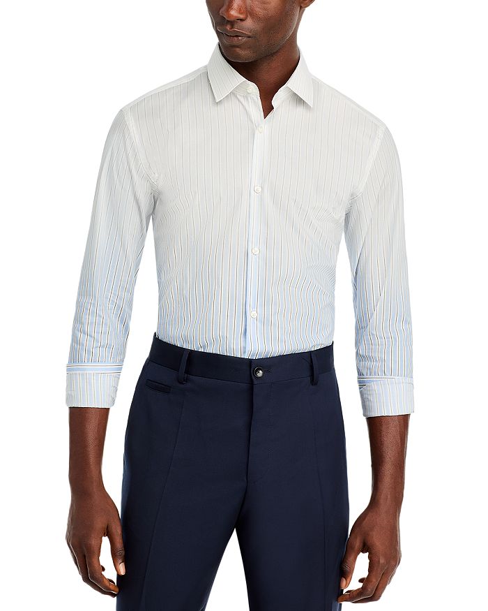 

Рубашка Kenno Slim Fit HUGO, синий