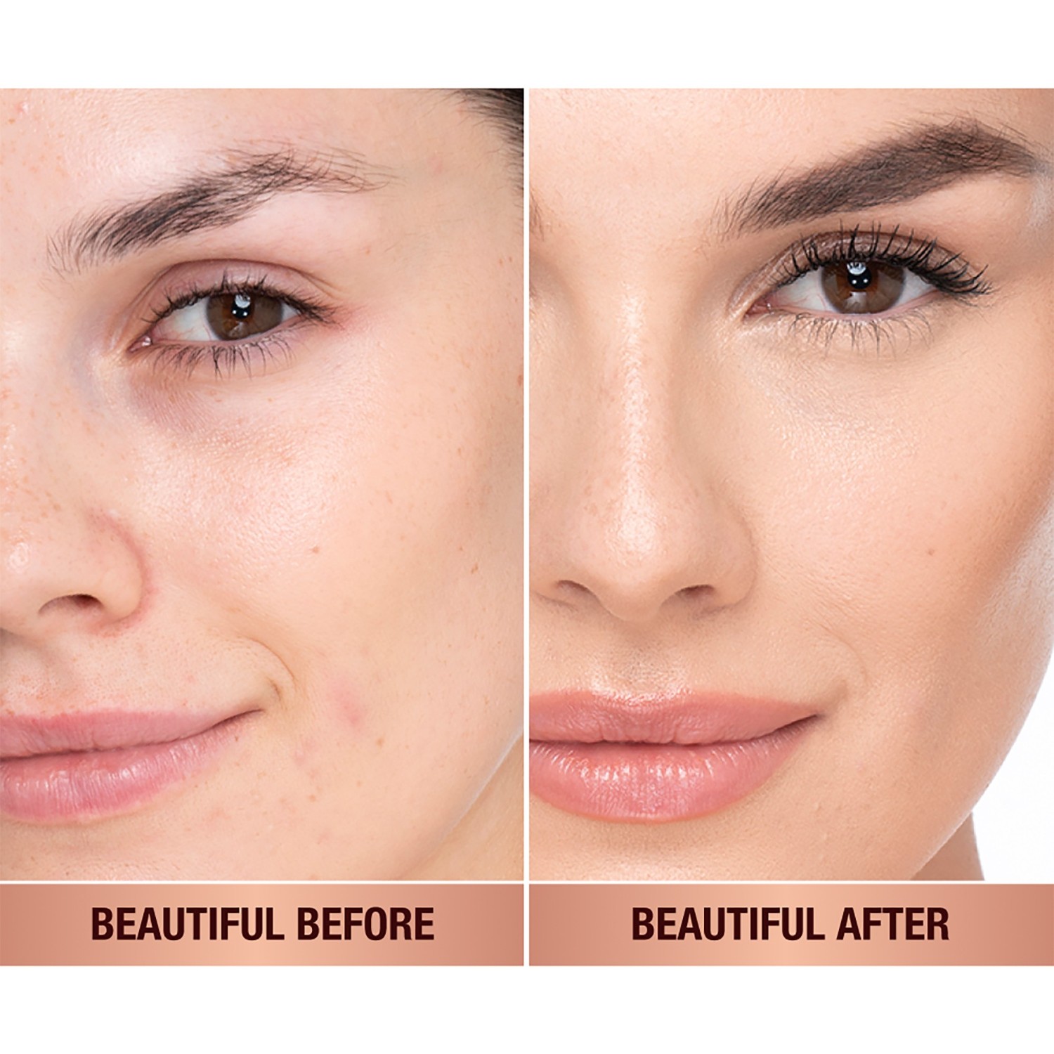 Тональный крем для лица beautiful skin Charlotte Tilbury, 4 - warm, объем 30 мл — фото 3