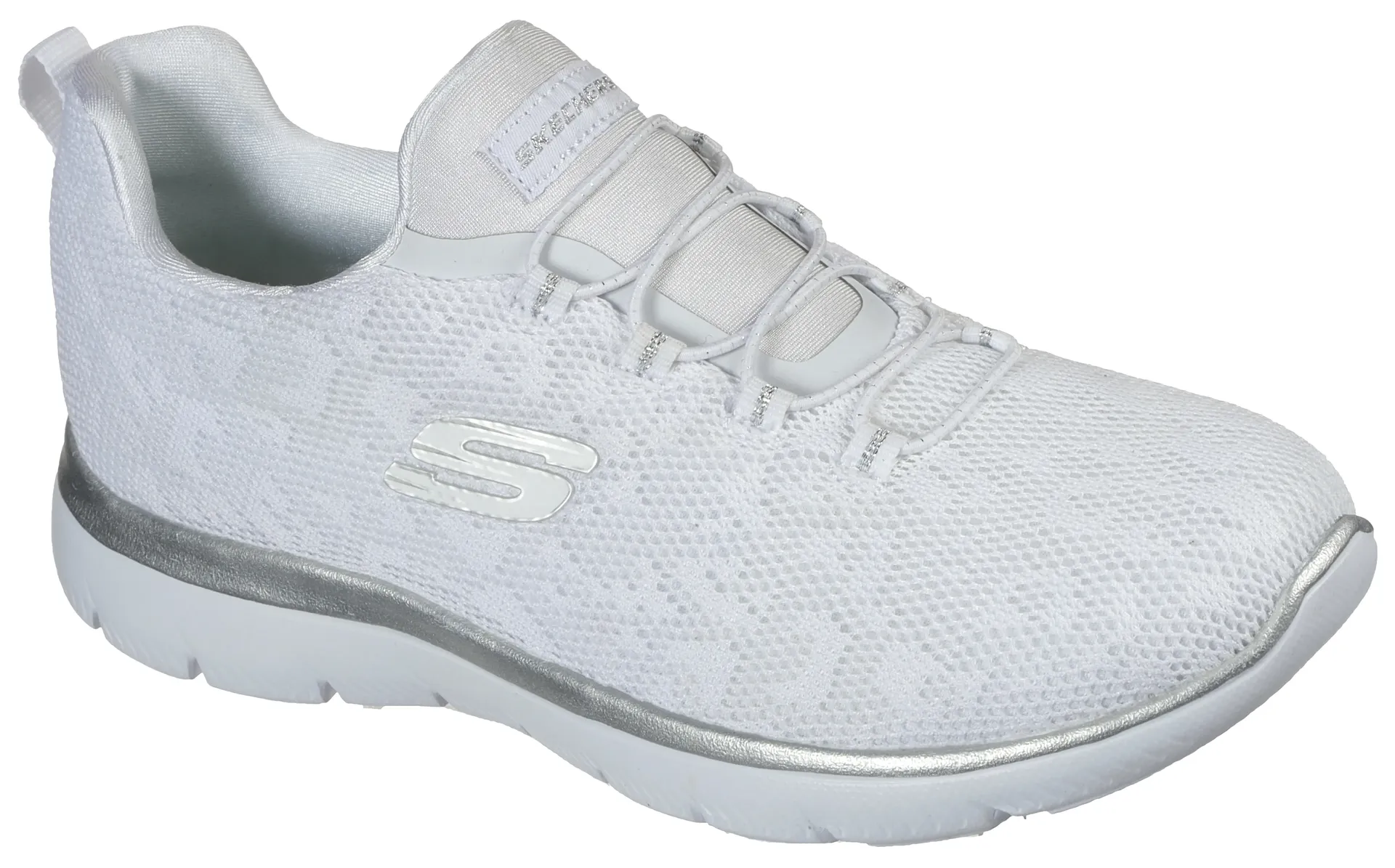 Кроссовки Skechers Slip-On "Summit", слипоны, повседневная обувь, удобная обувь с пеной с эффектом памяти, белый