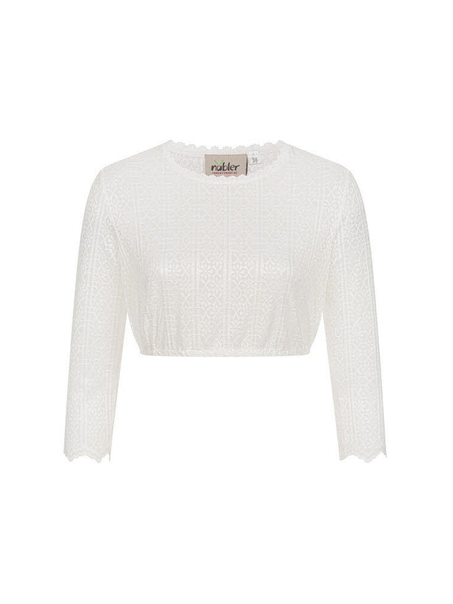 

Традиционная блузка Trachtenhof Nübler Dirndlbluse langarm Julia, бежевый