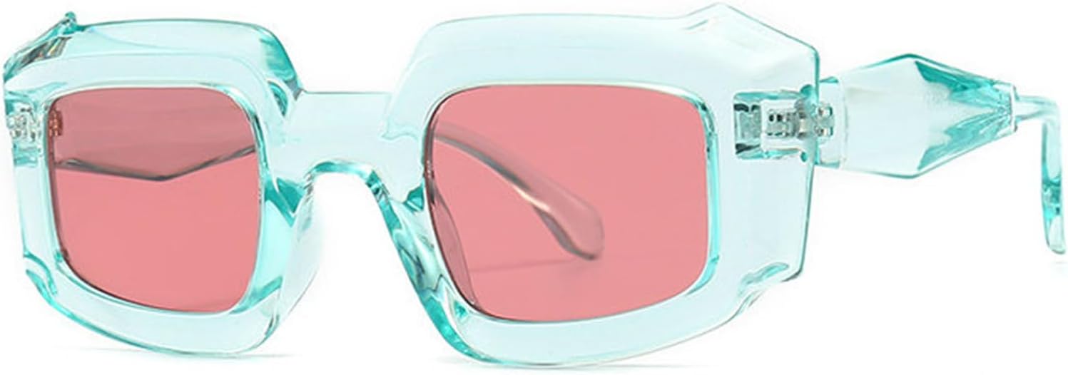 

Хелена Ретро Многоугольные Прямоугольные Женские Солнцезащитные Очки большого размера Градиентные синие оттенки UV400 Мужские Дизайнерские Панк Солнцезащитные Очки helena, C3