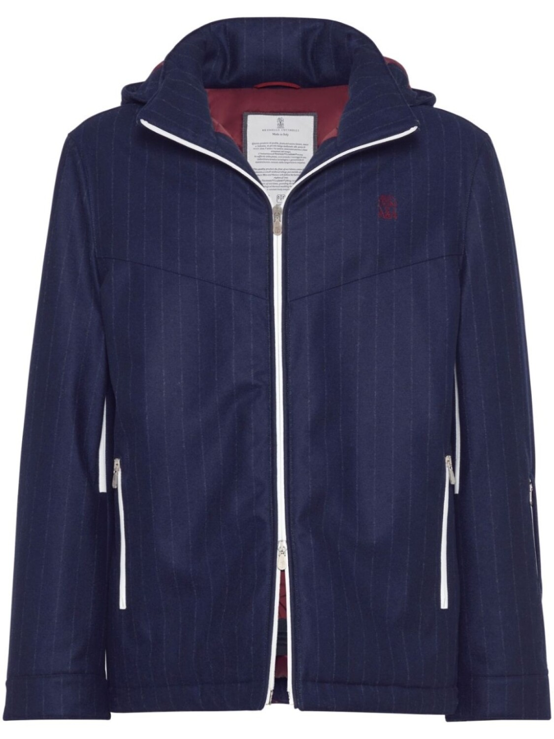 

Brunello Cucinelli утепленная куртка WR, синий