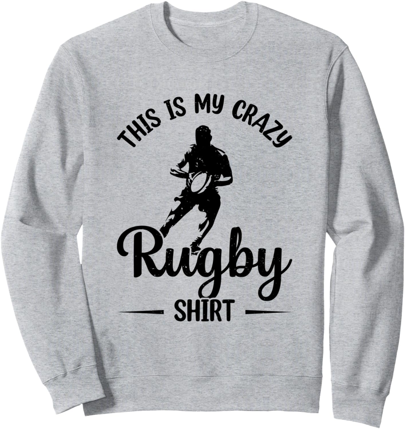 

Это моя сумасшедшая регбийная толстовка, толстовка регбиста Funny Rugby Quotes Rugby Season, серый