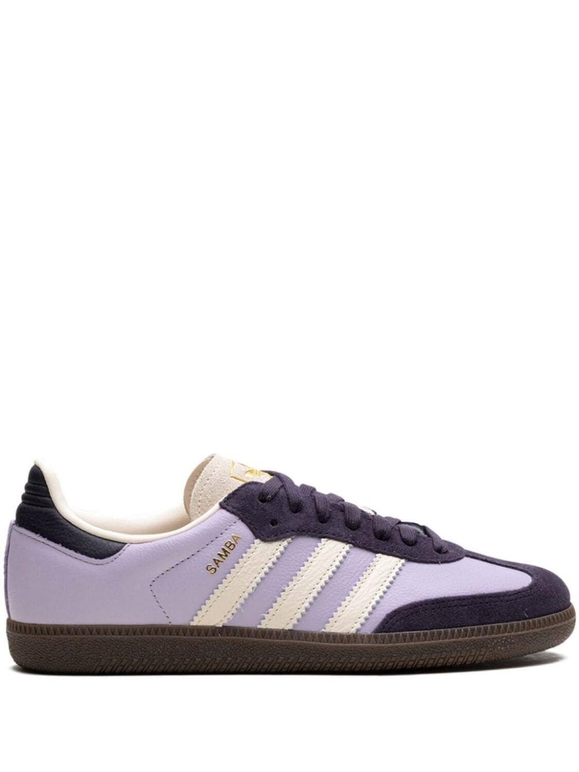 

Adidas кроссовки Samba OG Silver Dawn/Aurora Black, фиолетовый