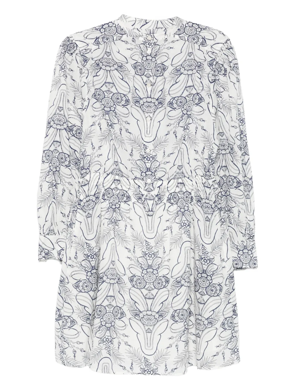 

Платье мини с цветочным узором Marc O'Polo, белый