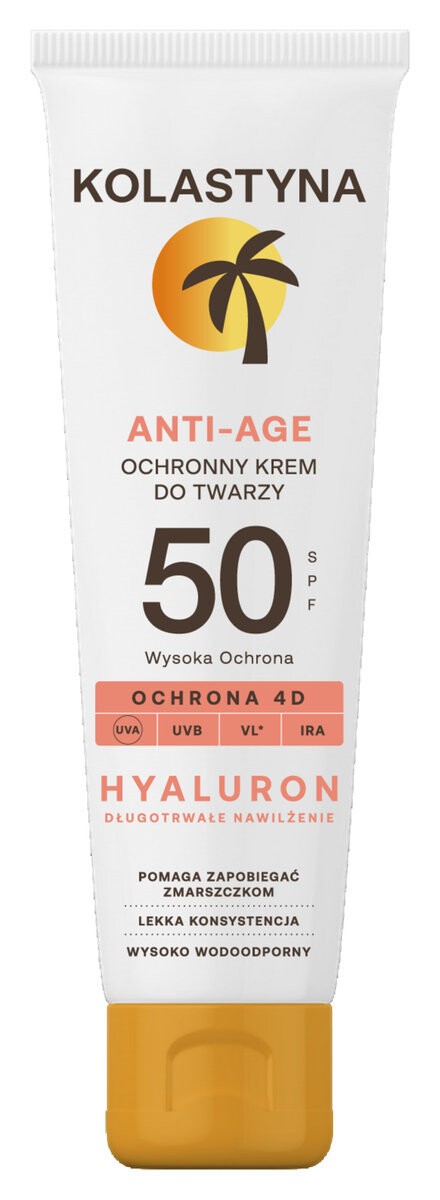 

Коластина, Крем солнцезащитный Sun 50 (Высокая защита) Spf50+, 50 мл Kolastyna