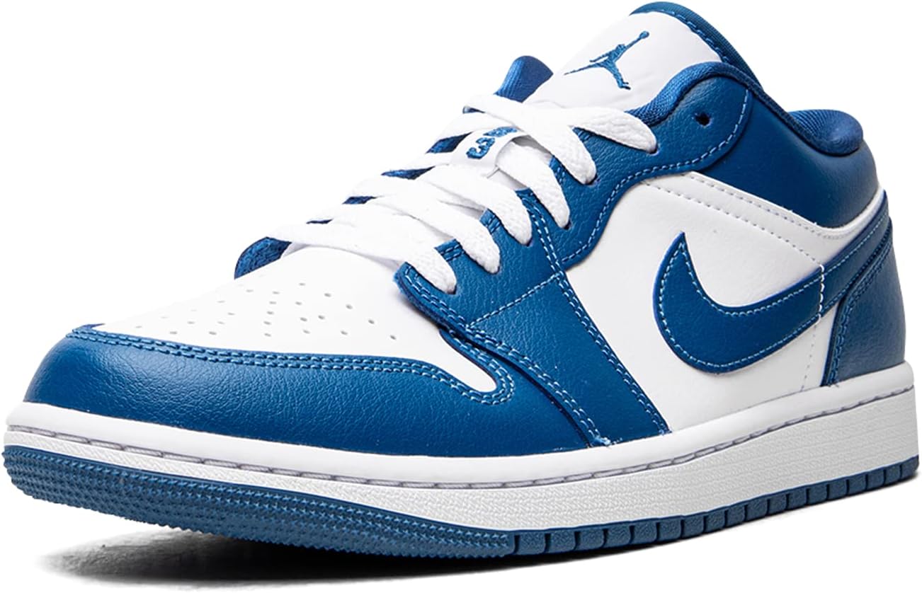Кроссовки Jordan Mens Basketball Nike, белый/черный/синий — фото 3