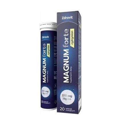 

Шипучие таблетки Magnum Forte высокой концентрации - 20 таблеток Zdrovit