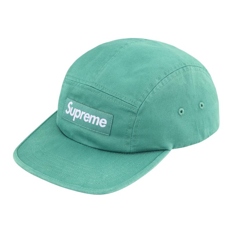 

Supreme Стираная чиносовая киперная кепка, Green