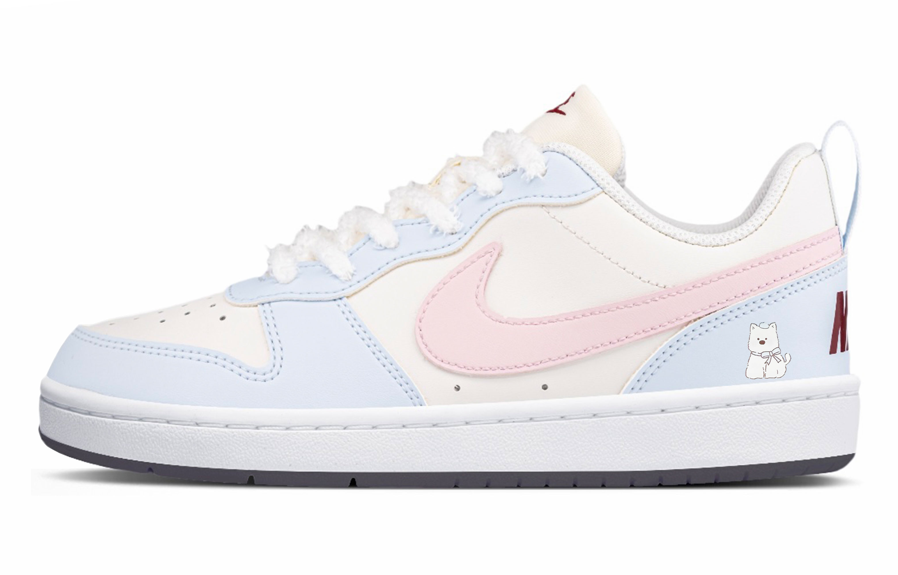 Nike Кроссовки для скейтбординга Court Borough Low top Kids' Blue Unisex — фото 3