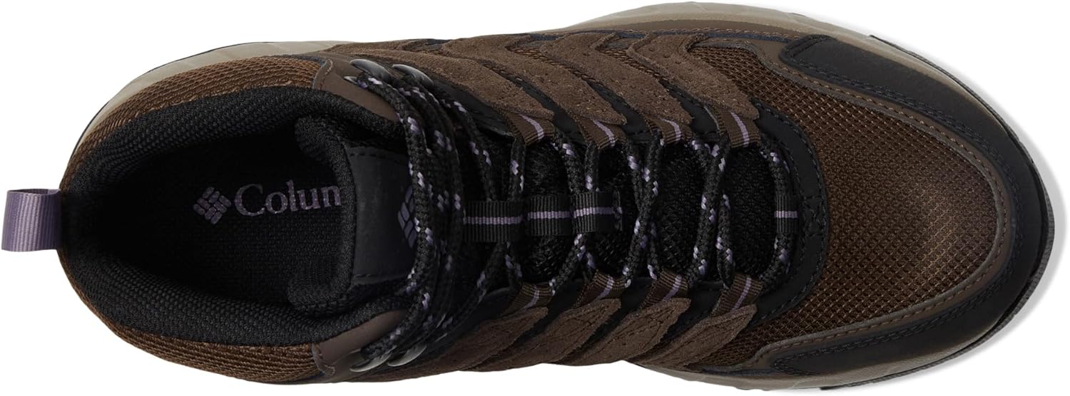 Водонепроницаемые мужские кроссовки Columbia Strata Trail Mid, Cordovan/Granite Purple — фото 4
