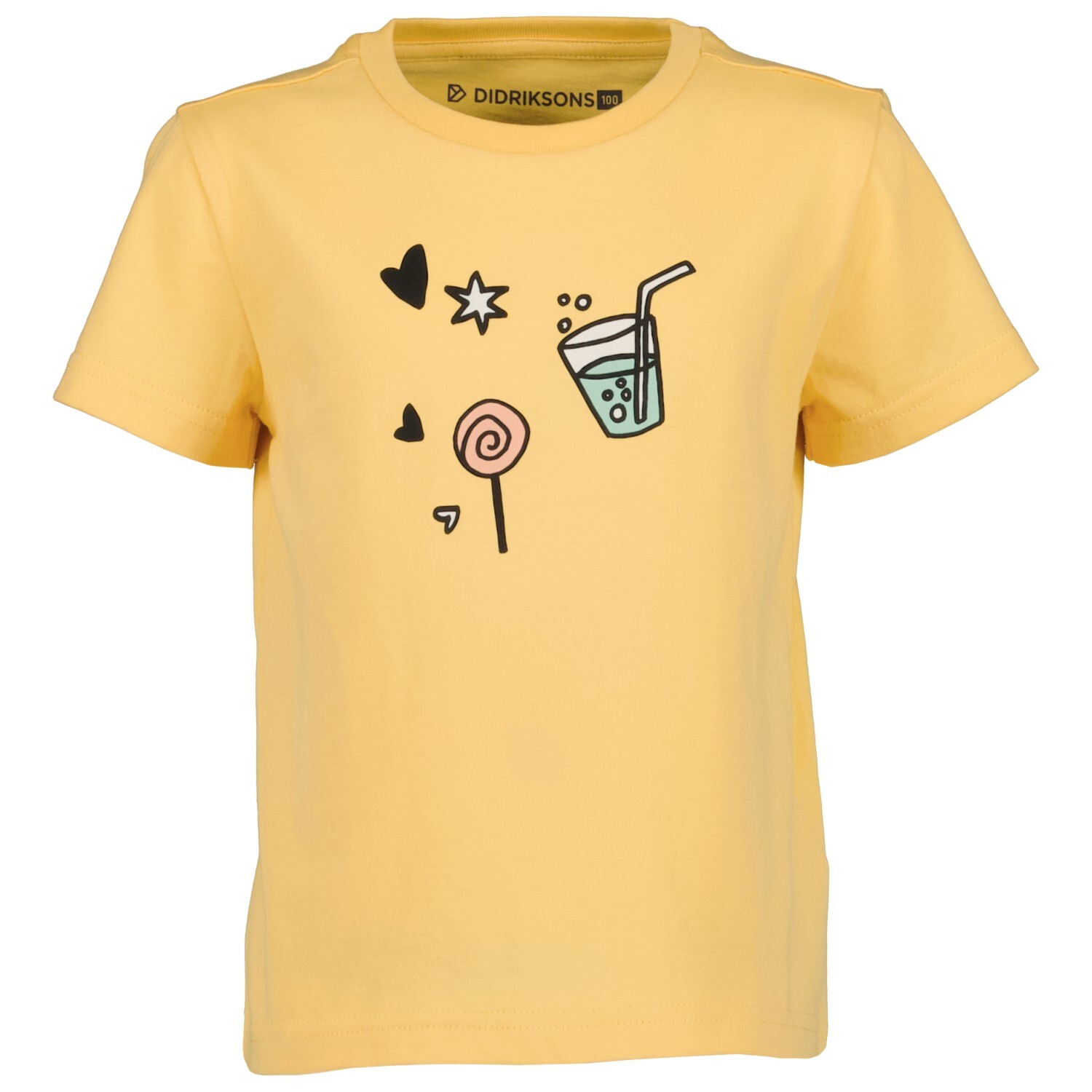

Футболка Didriksons Kid's Mynta 2, цвет Creamy Yellow