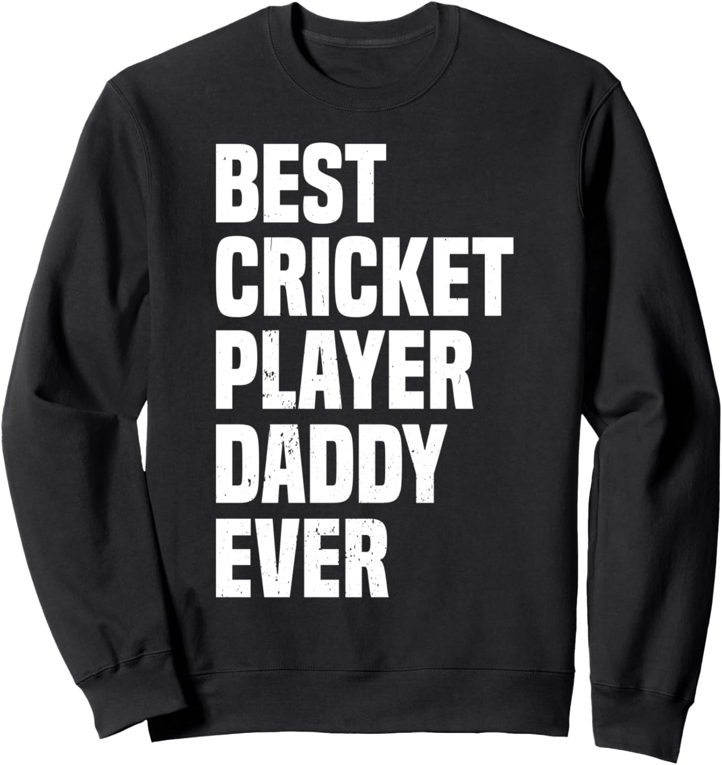 

Лучший папа-крикетист всех времен. Толстовка с надписью «Папа-крикетист» Cricket Game Daddy Cricket Player, черный