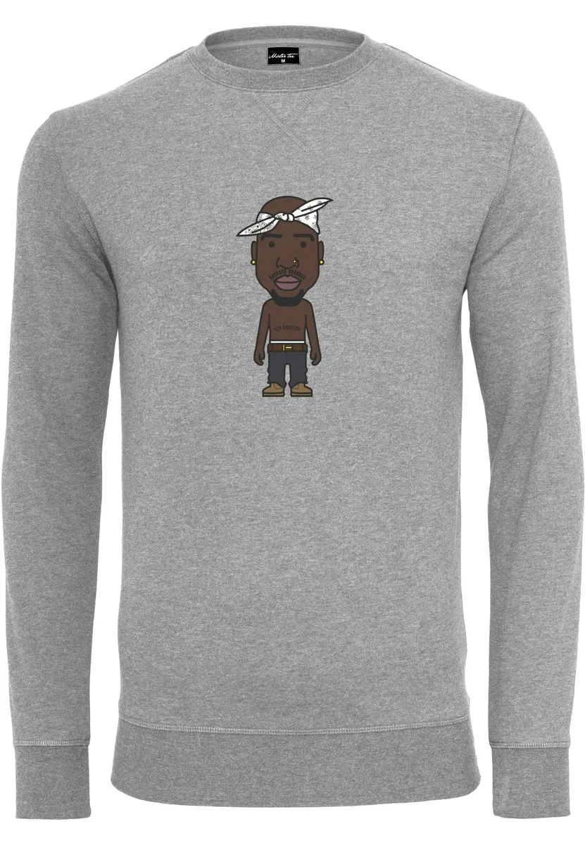 

Свитер MisterTee с круглым вырезом "MisterTee Men's LA Sketch Crewneck", серый
