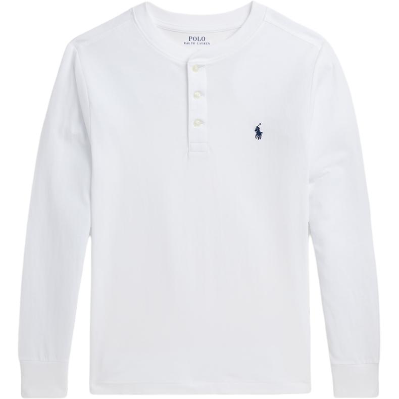 Футболка SS24 белая детская Polo Ralph Lauren — фото 2