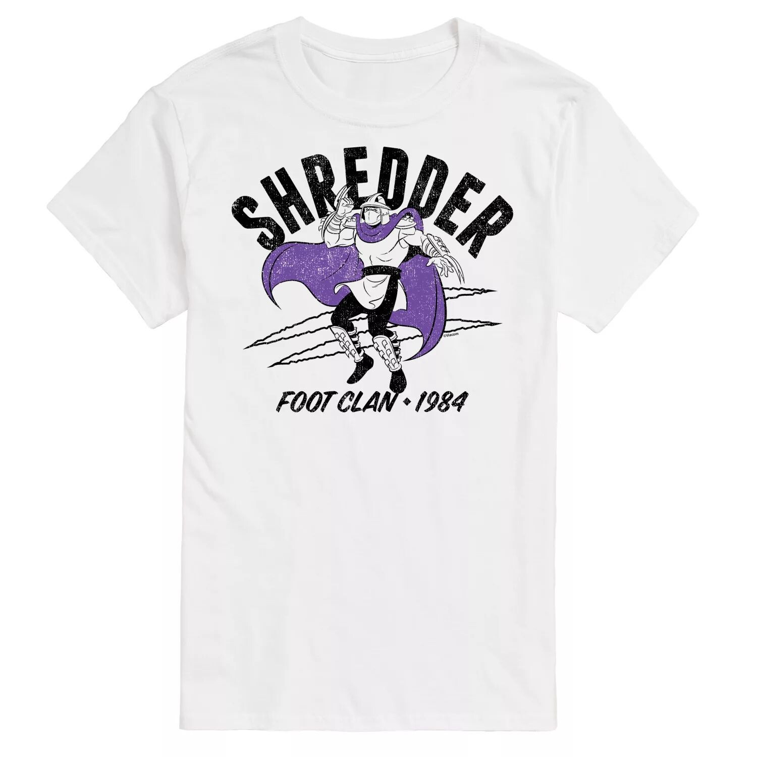 

Футболка с рисунком Big & Tall TMNT Shredder License, белый