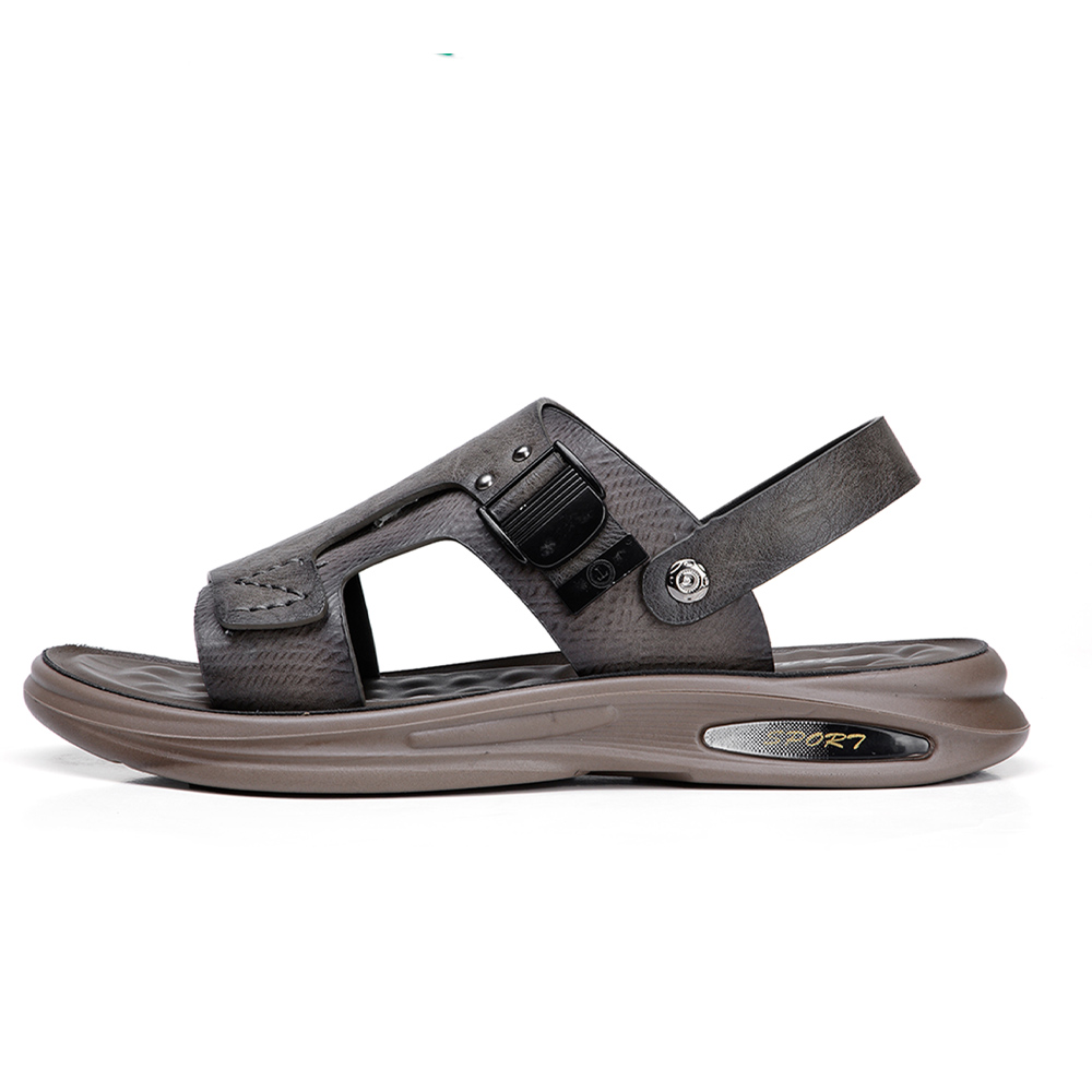 

Пляжные сандалии мужские серые AIBAOLUO, серый