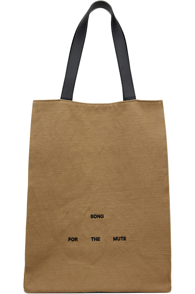 

Большая сумка-тоут Song For The Mute, коричневый