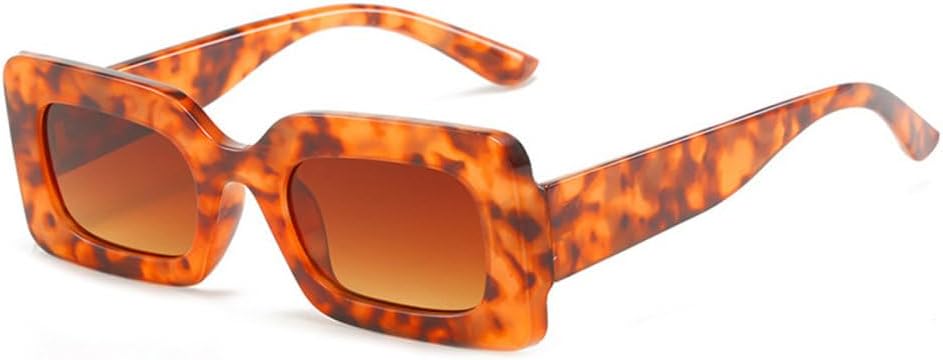 

Популярные модные маленькие прямоугольные солнцезащитные очки из геля разных цветов для женщин, защита от УФ-излучения UV400, ретро-панк, градиентные солнцезащитные очки generic, Amber Tea Gradient