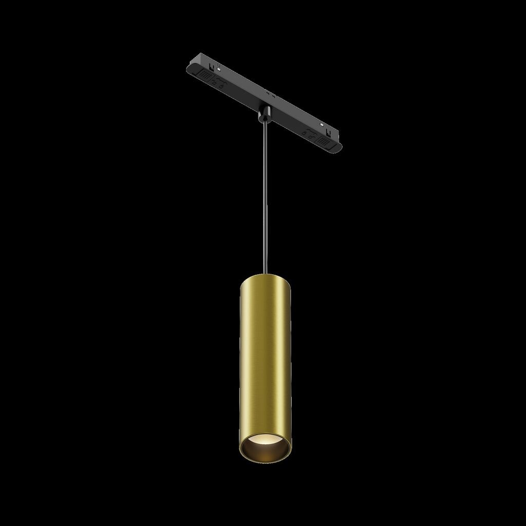 

Подвесной светильник Maytoni для магнитной направляющей системы Exility Focus LED LED, вкл. черный и латунный, из алюминия, 12 Вт, для кухни, спальни, гостиной. Maytoni GmbH