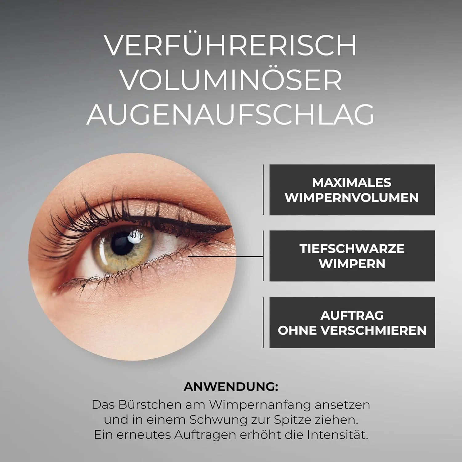 Черная тушь для ресниц Wonder Volume Mascara от ALCINA (2 x 8 мл) Alcina — фото 3
