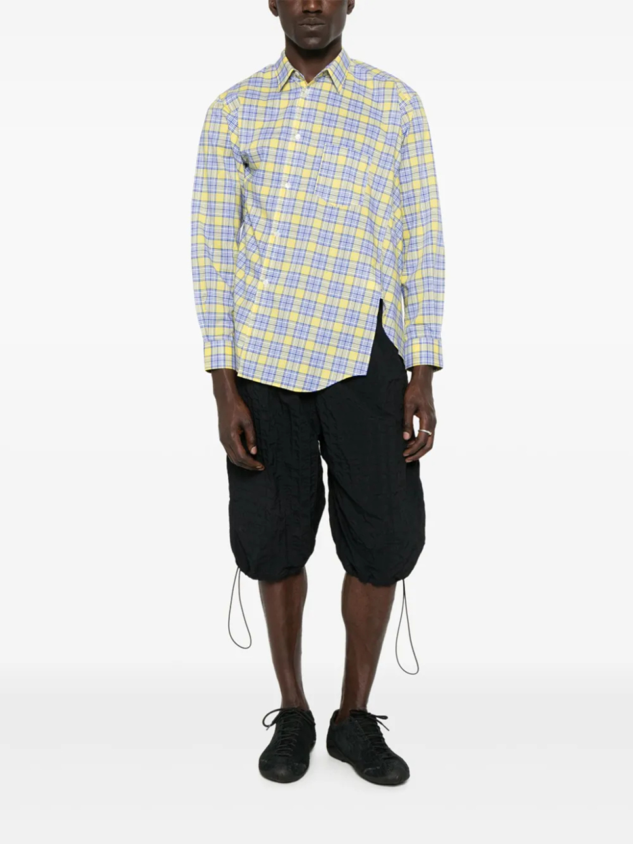 

Асимметричная рубашка Comme Des Garçons Shirt, желтый