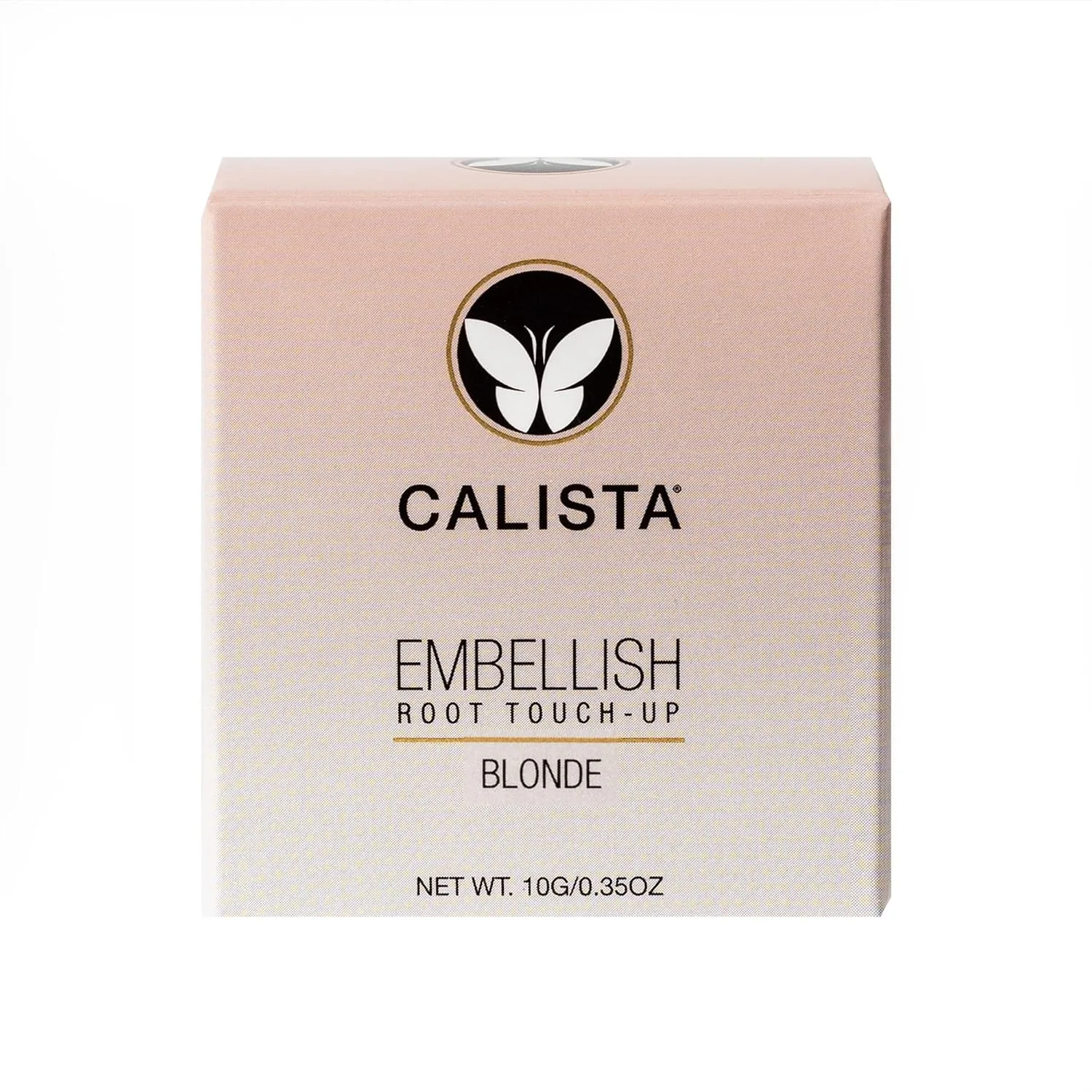 CALISTA - Пудра для подкрашивания корней волос Embellish, маскирующая седину и заполняющая пробелы в тонких волосах. Водо- и потостойкая. Подходит для всех типов волос. Светлые волосы. 0,35 унции., Blonde — фото 3