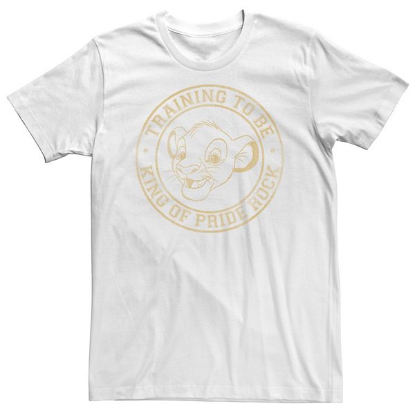 

Футболка Big & Tall Lion King Simba King in Training Disney