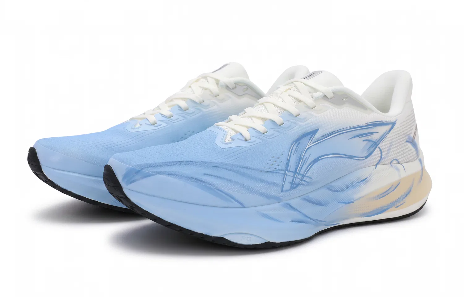 Кроссовки с градиентом Li-Ning сине-белые — фото 4