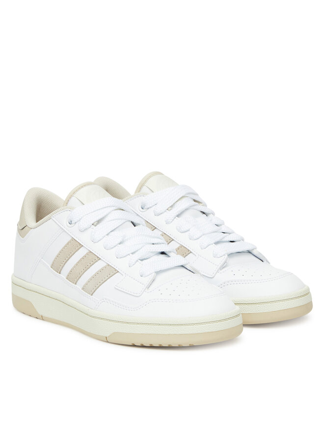 Баскетбольные кроссовки Rapid Court Low JR3162 Adidas, белый — фото 2