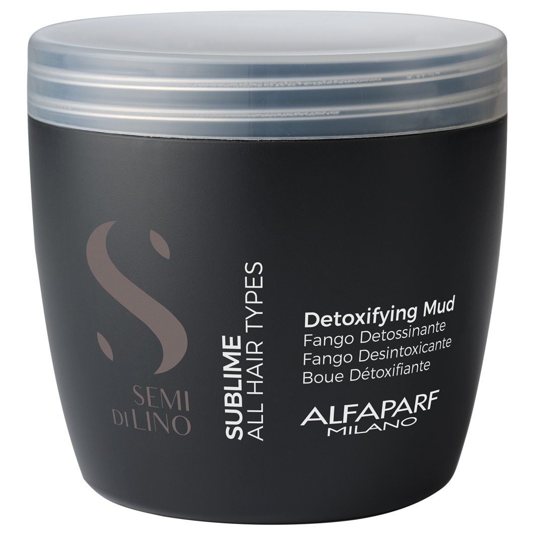 

Бальзам для волос semi di lino sublime detoxifying mud Alfaparf Milano, объем 500 мл
