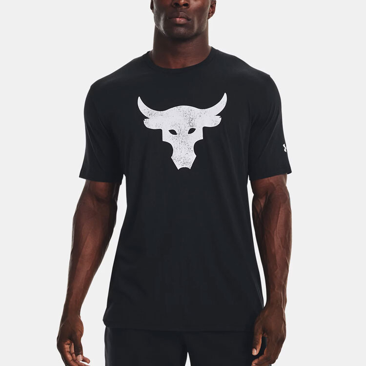 Футболка Under Armour Project Rock Brahma Bull,  черный — фото 3