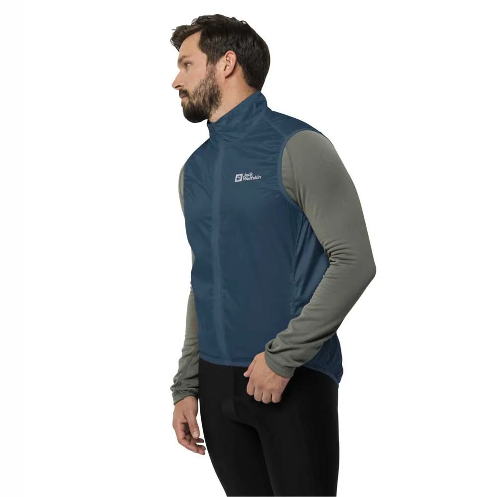 

Жилет Jack Wolfskin Morobbia Wind, синий