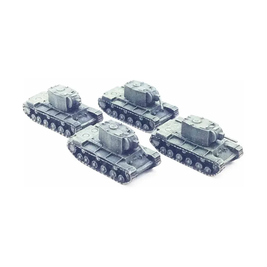 

КВ-2 Коллекция №2, WWII Micro Armour - Russia - Loose Miniatures (1:285)