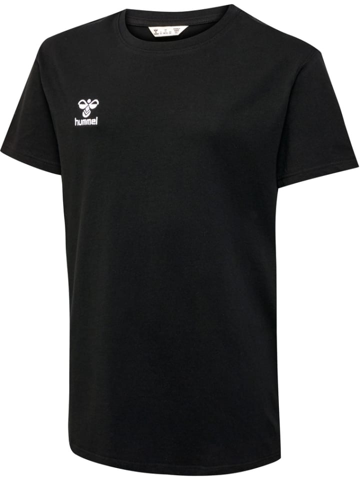 

Футболка Hmlgo 2.0 T-Shirt S/S Kids черного цвета Hummel