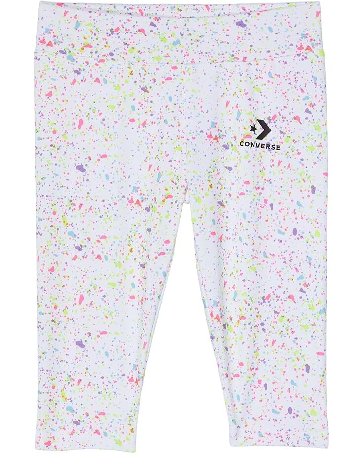 

Брюки Converse Splatter Leggings, белый