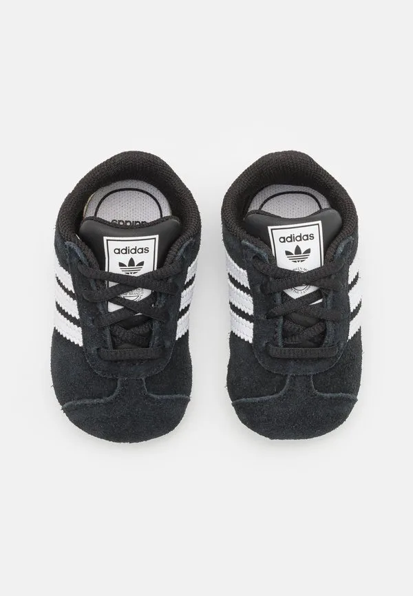Туфли для новорожденных gazelle Adidas Originals, Core Black/Footwear White — фото 4